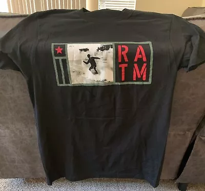 Buy Rage Against The Machine Shirt Large Smoke Grenade RATM NWOT • 18.30£