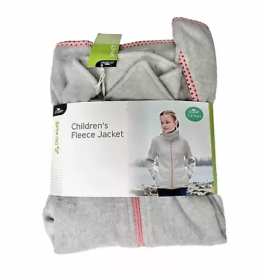 Buy Girls Full Zip Fleece Jacket 7-8 Years Crane Ski Kids • 5.97£
