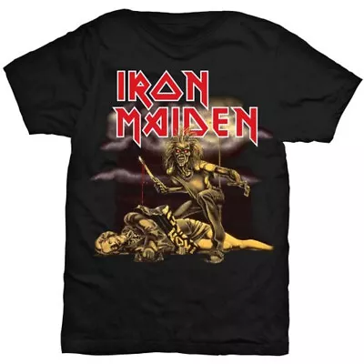Buy Iron Maiden Slasher Womens Fitted T-Shirt - OFFICIAL • 16.29£
