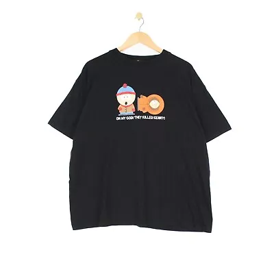 Buy Vintage Comedy Central T-Shirt 2000 South Park Graphics Print Tee Mens Size XL • 29.99£