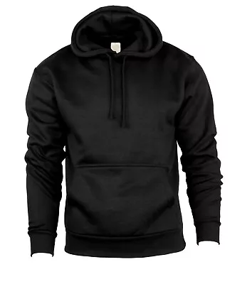 Buy Plain Hoodie Hooded Mens Adults Pullover Jumper Warm Classic Unisex Gift Hoodies • 11.99£