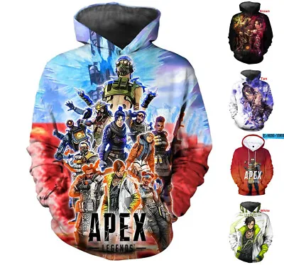 Buy Apex Legends Hoodie Sweatshirt Mens Graphic Print Top Streetwear XS-6XL • 33.79£