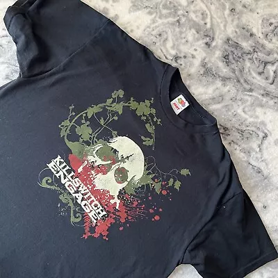 Buy Vintage Killswitch Engage Y2K Band Tee Tshirt Top Graphic Fruit Of The Loom XL • 39.99£