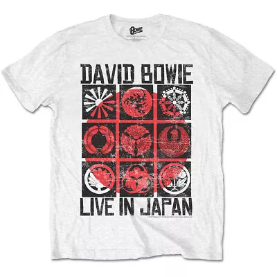 Buy David Bowie - Live In Japan T-Shirt Official Merch - Official Merchandise • 15.53£