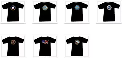 Buy T-Shirt US Department Motif - Fruit Of The Loom S M L XL 2XL 3XL • 19.73£