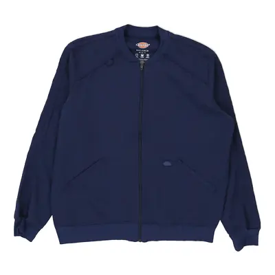 Buy Dickies Bomber Jacket - Medium Blue Cotton Blend • 33.50£