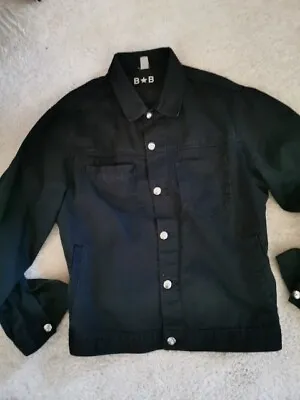 Buy  B B Couture Black  Denim Jacket Large  • 11£