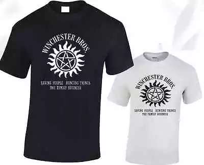 Buy Winchester Brothers Mens T Shirt Supernatural Winchester Brothers Devil Cult Top • 7.99£