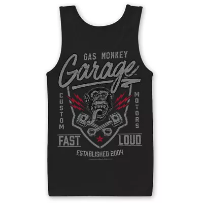 Buy Official Licensed Gas Monkey Garage - Fast And Loud  Men's Tank Top/Vest S-XXL • 13.99£