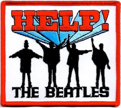 Buy THE BEATLES Help! : Woven IRON-ON PATCH Official Licensed Merch • 4.29£