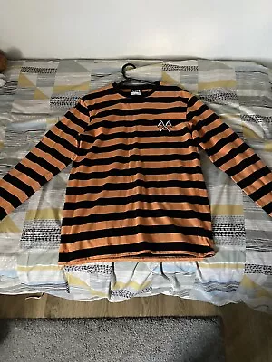 Buy Rare Cool Shirtz Long Sleeve Halloween Cold Ones Emo Grunge Goth T Shirt Orange • 35£