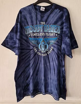 Buy The Moody Blues 2015 Timeless Flight Tour T Shirt Dates Venues On Back 2xl/3xl • 29.99£