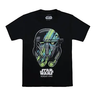 Buy Star Wars Boys T-shirt Rogue One Stormtrooper Top Tee XS-2XL Official • 7.99£