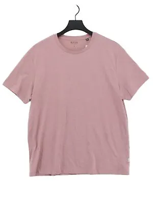 Buy Burton Men's T-Shirt L Purple Cotton With Polyester Basic • 8£