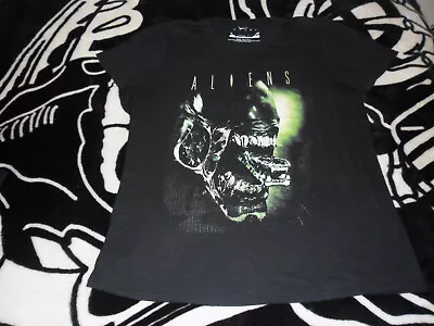 Buy   Aliens   Movie Womens  / Ladies Black T Shirt ! • 3£