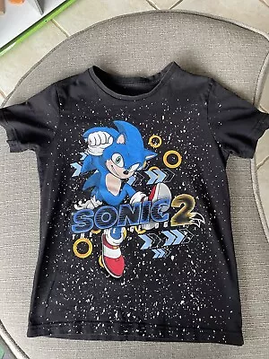 Buy Sonic The Hedgehog T-Shirt 7-8 Years • 1.50£