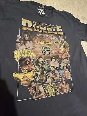 Buy WWF WWE Retro Royal Rumble T Shirt Mega Drive Size XL Gildan Wrestling Top Merch • 10£