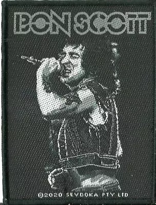 Buy BON SCOTT AC/DC Bon Scott 2020 - WOVEN SEW ON PATCH Official Merch AC-DC ACDC • 3.99£
