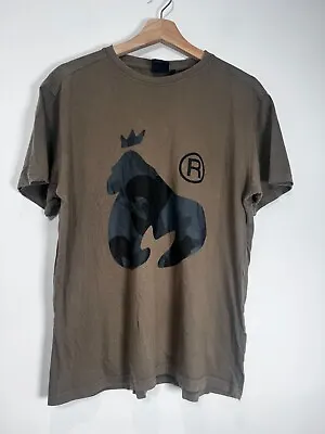 Buy Money Clothing T-Shirt Graphic Print Size Medium Khaki Green • 7.99£