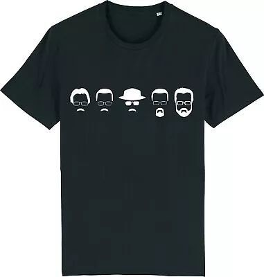 Buy Evolution Of Walter White To Heisenberg Bad T-Shirt • 9.95£