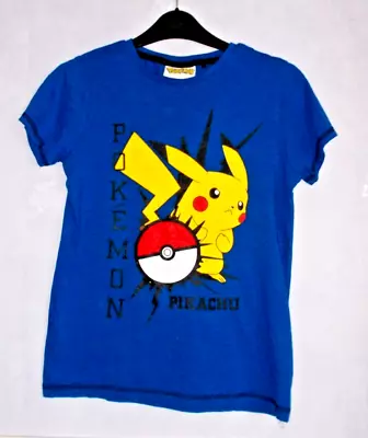 Buy New NEXT  Pokemon Pikachu T-shirt  Age 10 Yrs • 4.20£