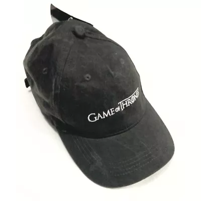 Buy Game Of Thrones Cap Mens Unisex Grey Baseball Hat Classic Logo Official Primark • 11.99£