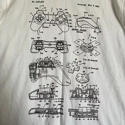 Buy PlayStation Retro Print T-shirt  • 0.99£