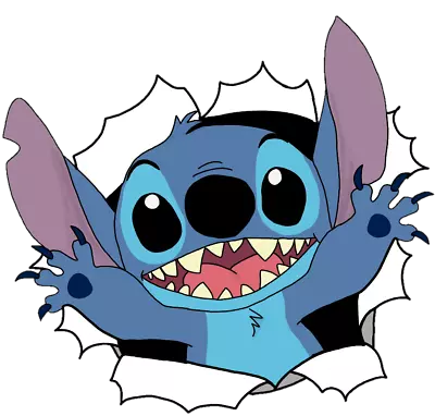 Buy Stitch Burst Disney Lilo And Stitch Movie Character Iron On Tee T-shirt Transfer • 2.29£