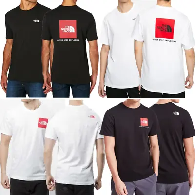 Buy The North Face Mens TNF Short Sleeve Tee Cotton T Shirt Crew Neck Top • 18.99£