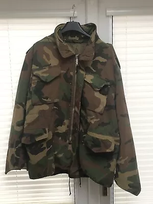Buy Authentic Army Camo Jacket Camouflage Large • 9.99£