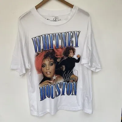 Buy Whitney Houston Graphic T Shirt Medium  • 12£