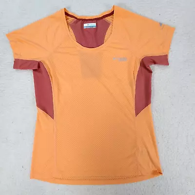 Buy Columbia Shirt Womens Medium Orange Titan Ultra Omni-Freeze Runner  Ladies • 19.90£