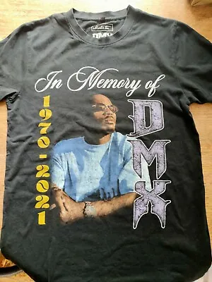 Buy 2021 In Memory Of DMX  Black T Shirt Size M  38.Chest Def-Jam Hip- Hop • 9.99£