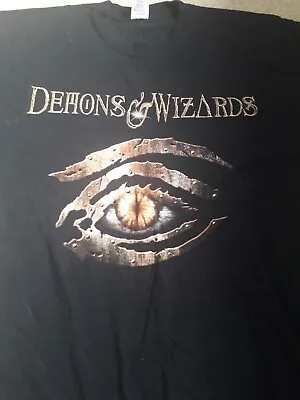 Buy Demons & Wizards Touched By The Crimson King Shirt XL Blind Guardian Iced Earth • 25£