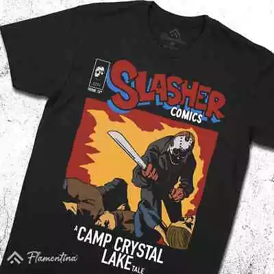 Buy Slasher Comics T-Shirt Horror Jason Friday 13Th Camp Crystal Lake Haloween E126 • 12.99£