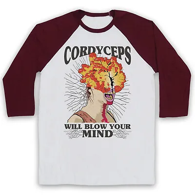 Buy The Last Cordyceps Will Blow Your Mind Of Us Zombie 3/4 Sleeve Baseball Tee • 23.99£