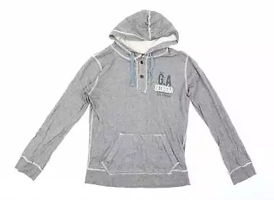 Buy New Look Womens Grey Cotton Pullover Hoodie Size S • 4.75£