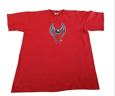 Buy Manga Street Clothing Vintage Red T-Shirt XL Heavy Cotton Believe Ying/Yang • 17£