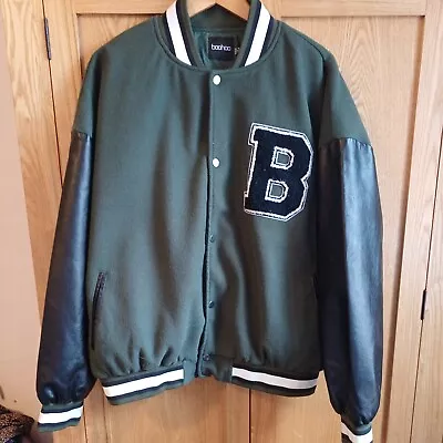 Buy Boohoo Varsity Jacket, Size 10 • 10£