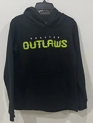 Buy Houston Outlaws Boys 10-12  Pullover Black Hooded  Sweatshirt Overwatch Leagues • 32.17£