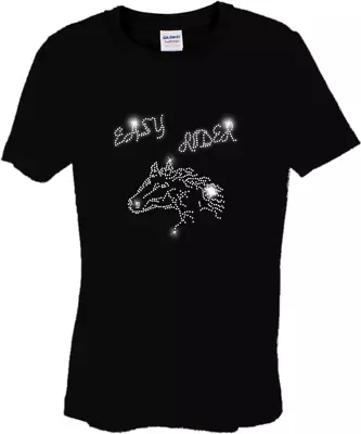 Buy EASY RIDER Crystal Kids T Shirt  CRYSTAL Rhinestone  Design  ANY SIZE • 10.99£