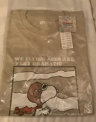 Buy Uniqlo X Peanuts T Shirt Size Large • 29.95£