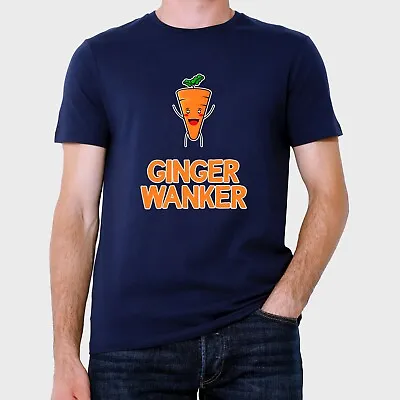 Buy GINGER Wanker Unisex Mens Womens T Shirt Tee Perfect Gift Idea FOR HIM HER • 14.95£