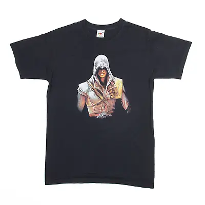 Buy FRUIT OF THE LOOM Mens Assassin's Creed Video Game Black Short Sleeve T-Shirt S • 7.99£