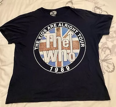 Buy The Who The Kids Are Alright Tour T-Shirt - XL Faded T-shirt • 5£