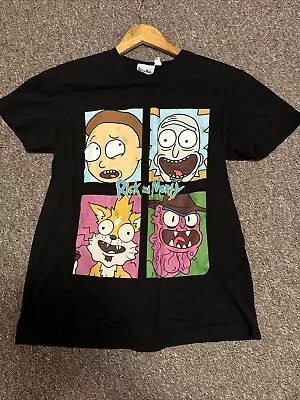 Buy Rick And Morty T Shirt Size M Primary Used FREE POSTAGE • 9.99£