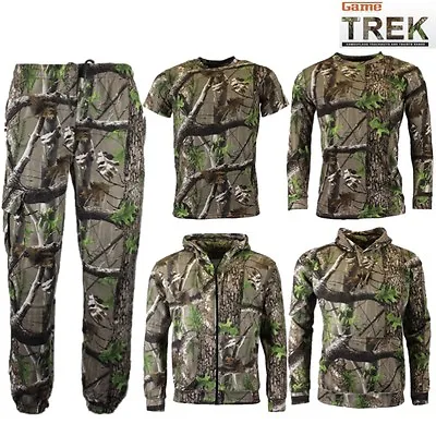 Buy Mens Game Trek Camouflage Zip Hoodie Joggers Hoody T-shirt S-5xl Tracksuit Ek • 9.99£