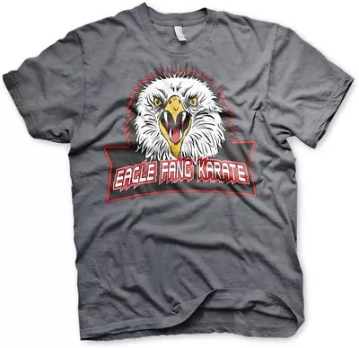 Buy Cobra Kai Eagle Fang Karate T-Shirt Dark-Heather • 25.30£