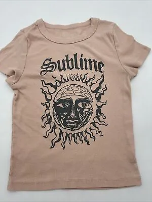 Buy Sublime T-Shirt Women X-Small Graphic Print American Eagle Band Tee…#4247 • 4.26£
