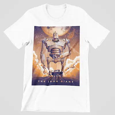Buy Iron Giant T-Shirt Ready Player One  Movie Poster Retro Tee Gamer Film Kids • 5.99£